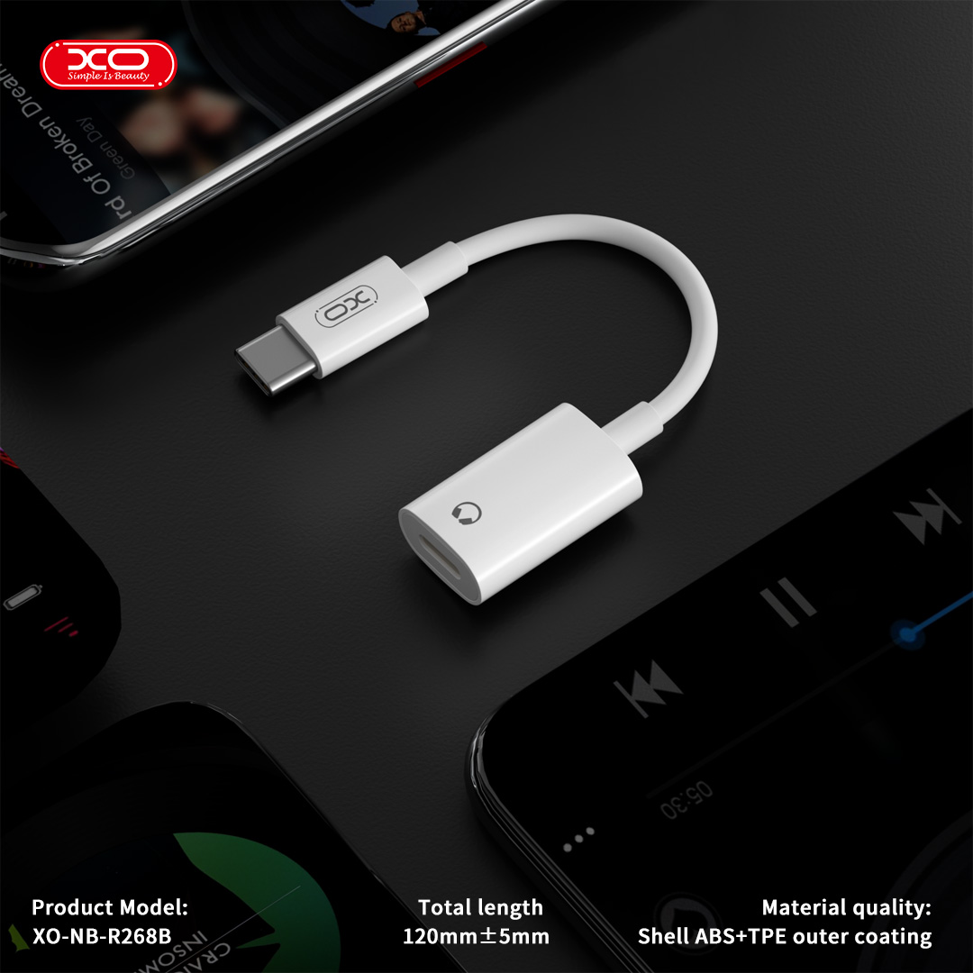 Адаптер с Type-c на Lightning NB-R268B