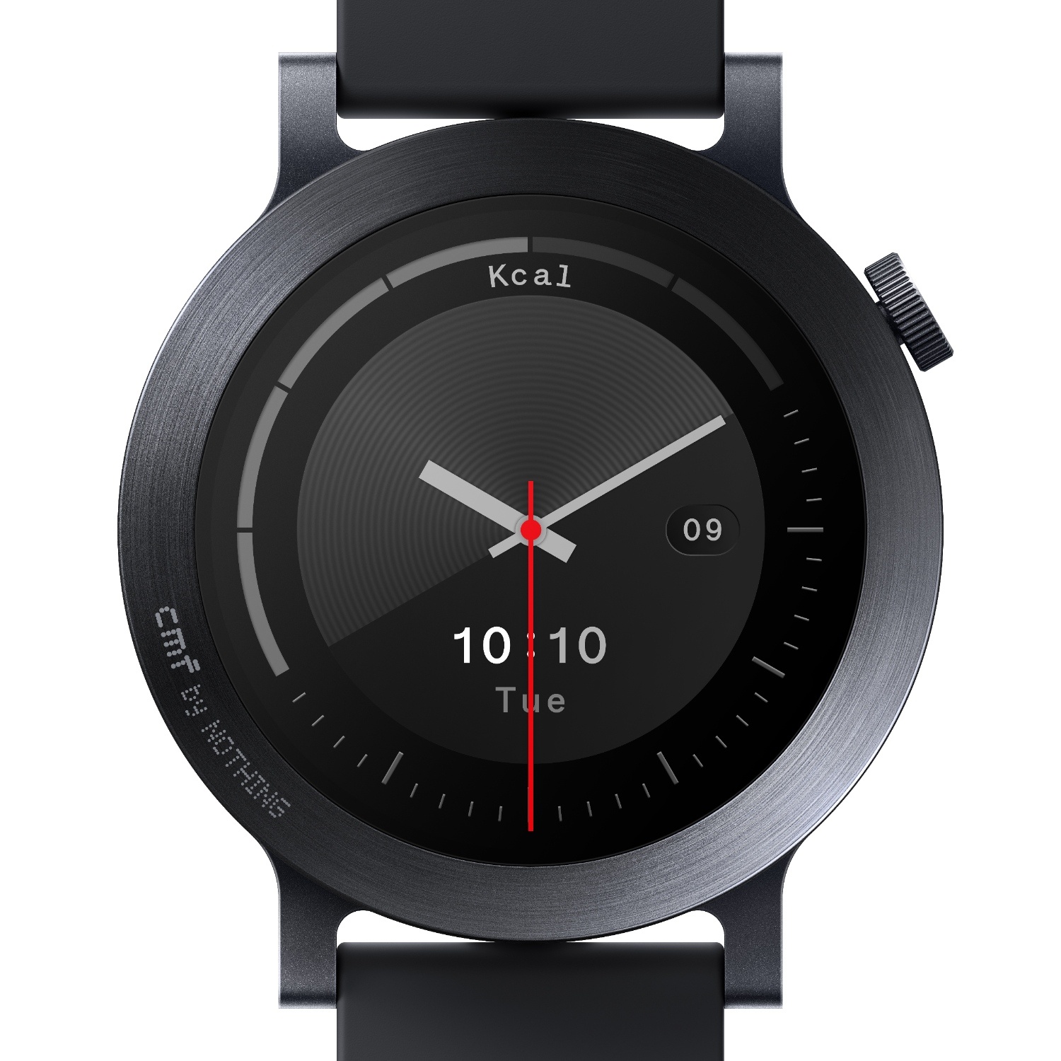 Умные часы CMF Watch 3 Pro (черный силиконовый ремешок)