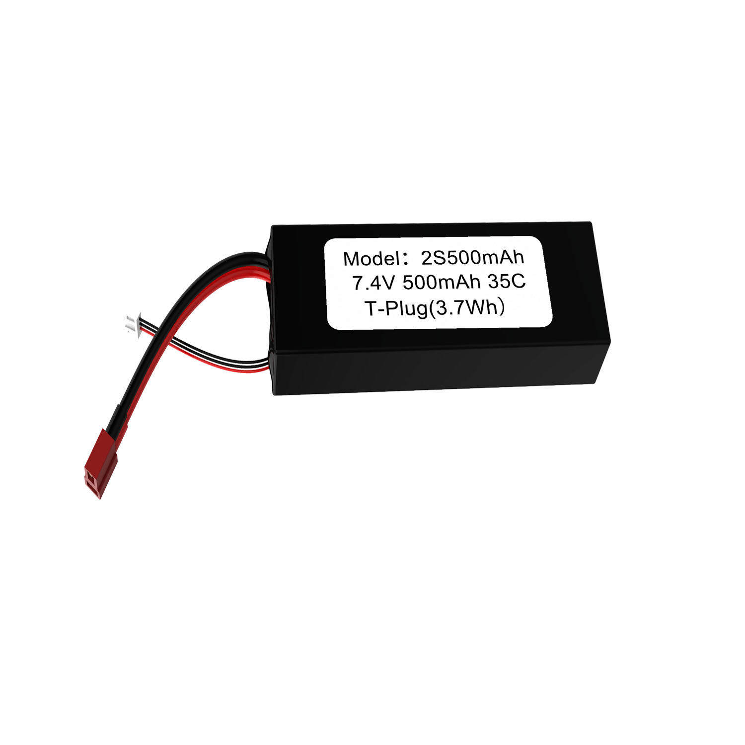 Литиевый аккумулятор Mason 500mAh 2S (35C) 7.4V Т