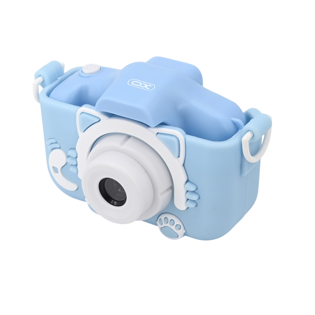 Детская камера с двумя объективами и силиконовым чехлом XJ01