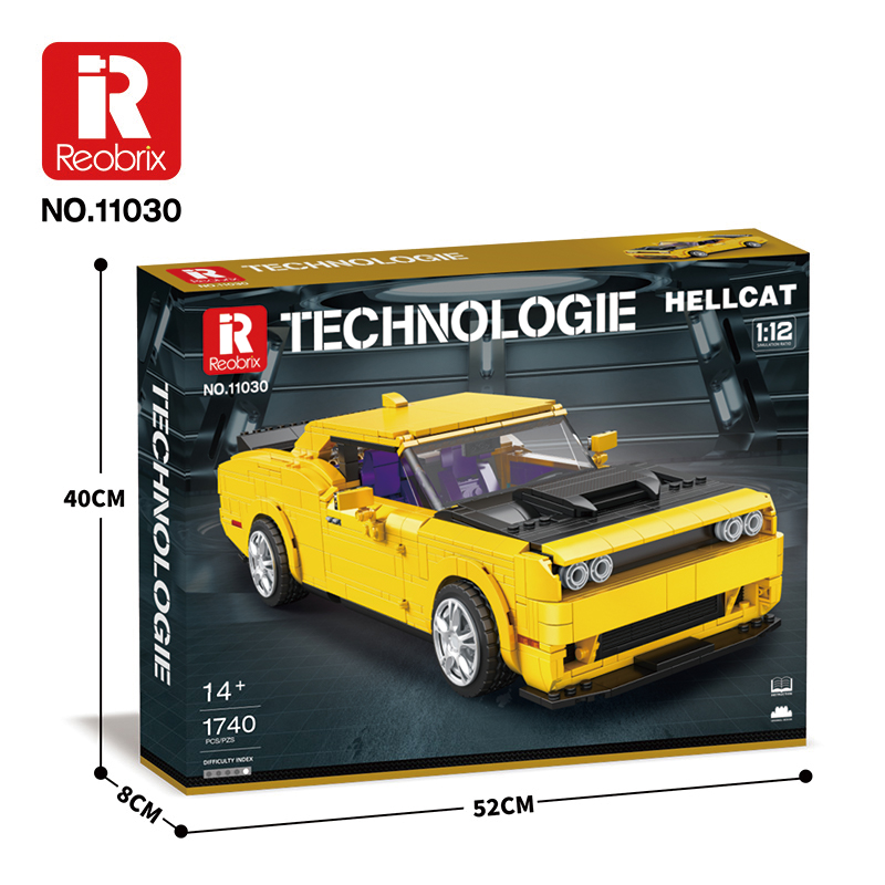 Конструктор Автомобиль Hellcat Reobrix 11030