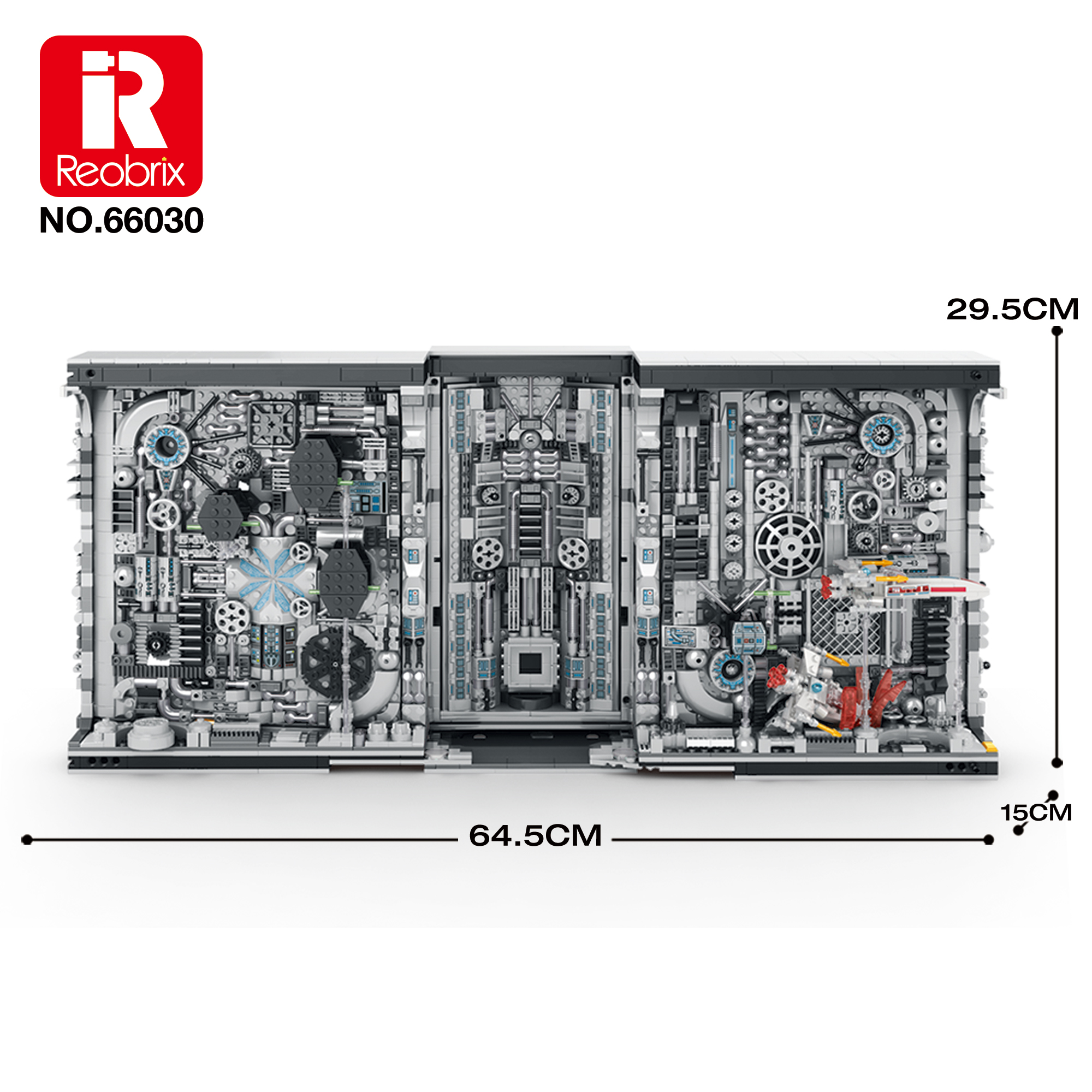 Конструктор Планетарная книга Reobrix 66030