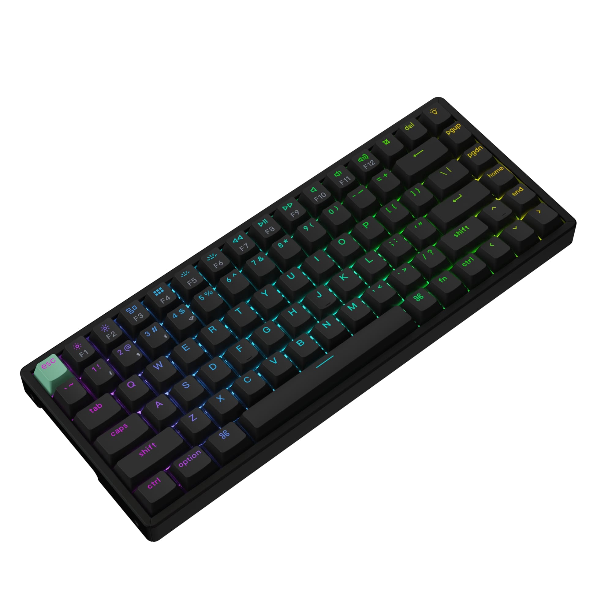 Компьютерная клавиатура Keychron K2 HE RGB Nebula Switch (K2H-J1-RU) черная