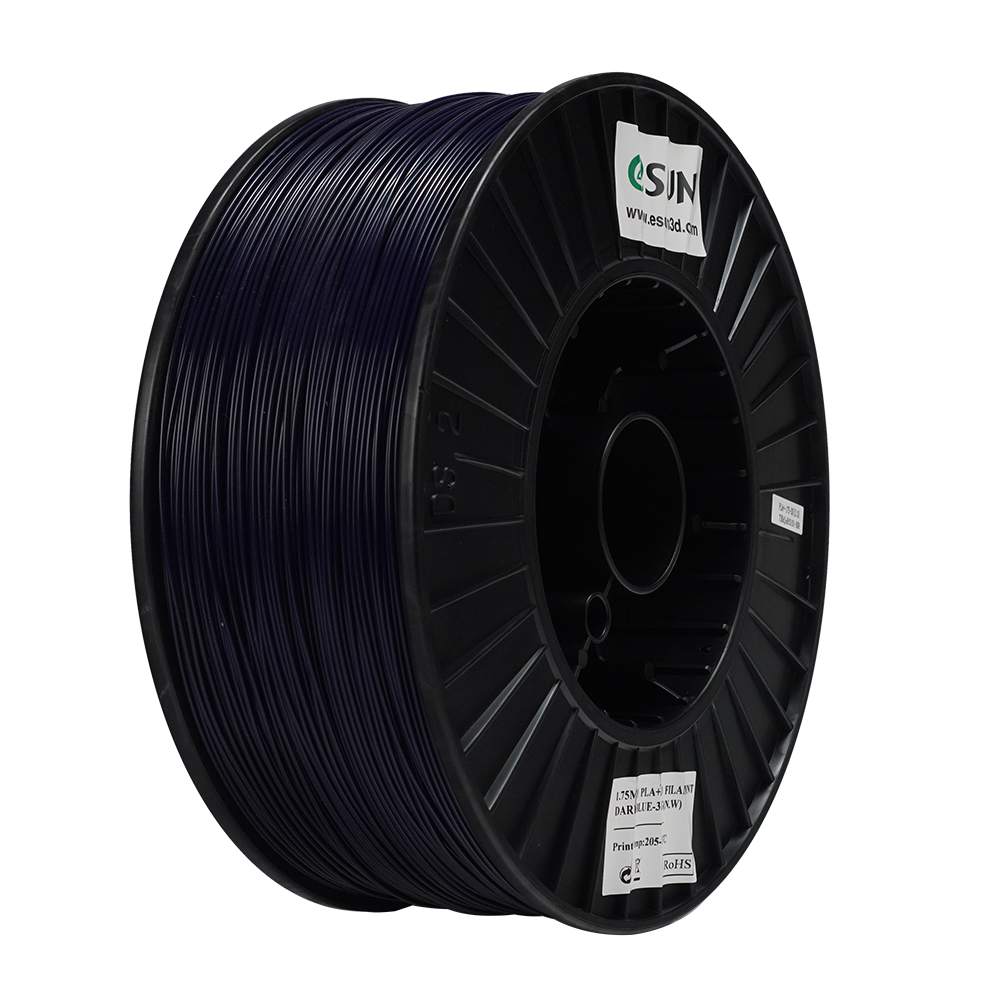Филамент Esun PLA+, 1.75 мм, 3 кг, темно-синий