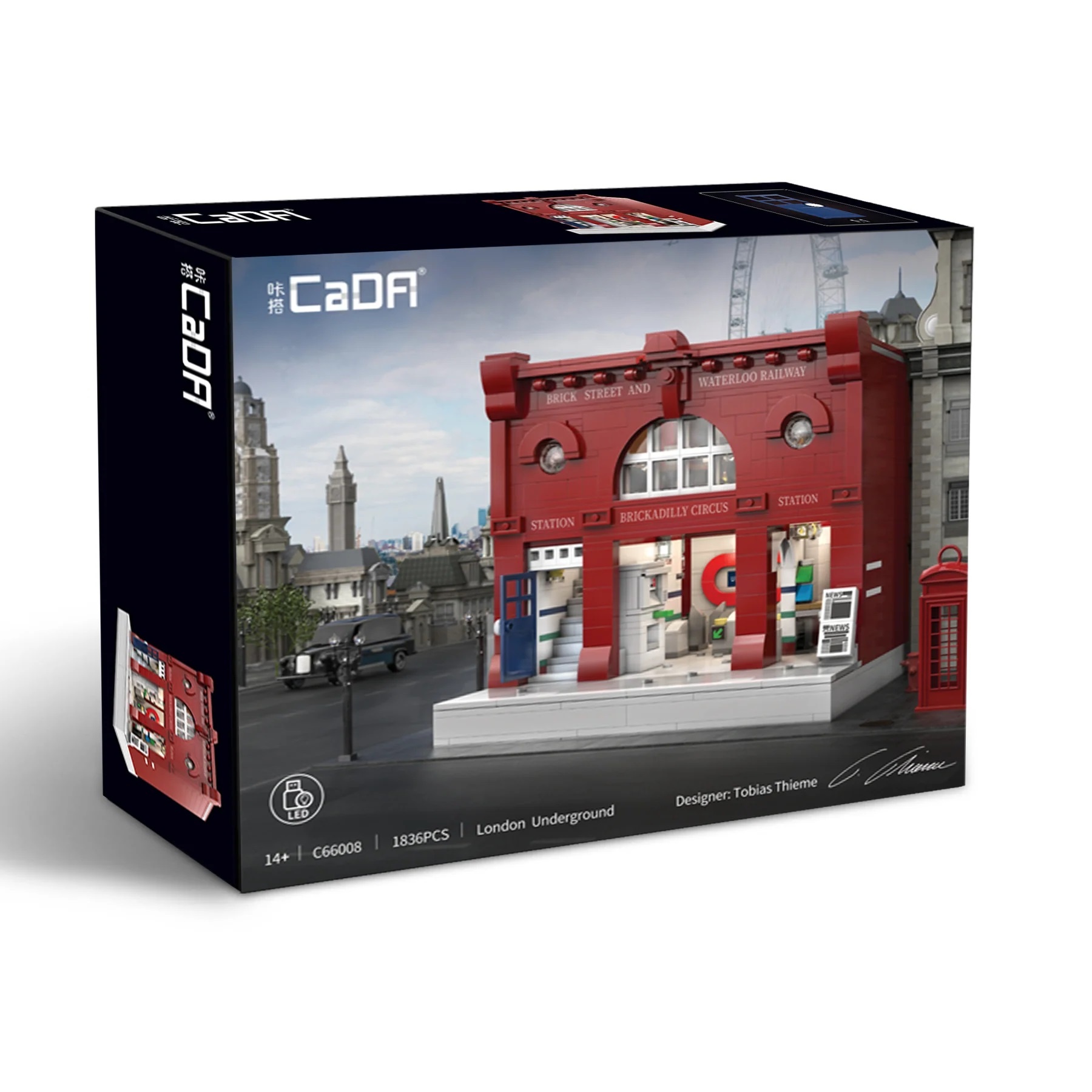 Конструктор CaDa Станция Лондонского метро C66008W