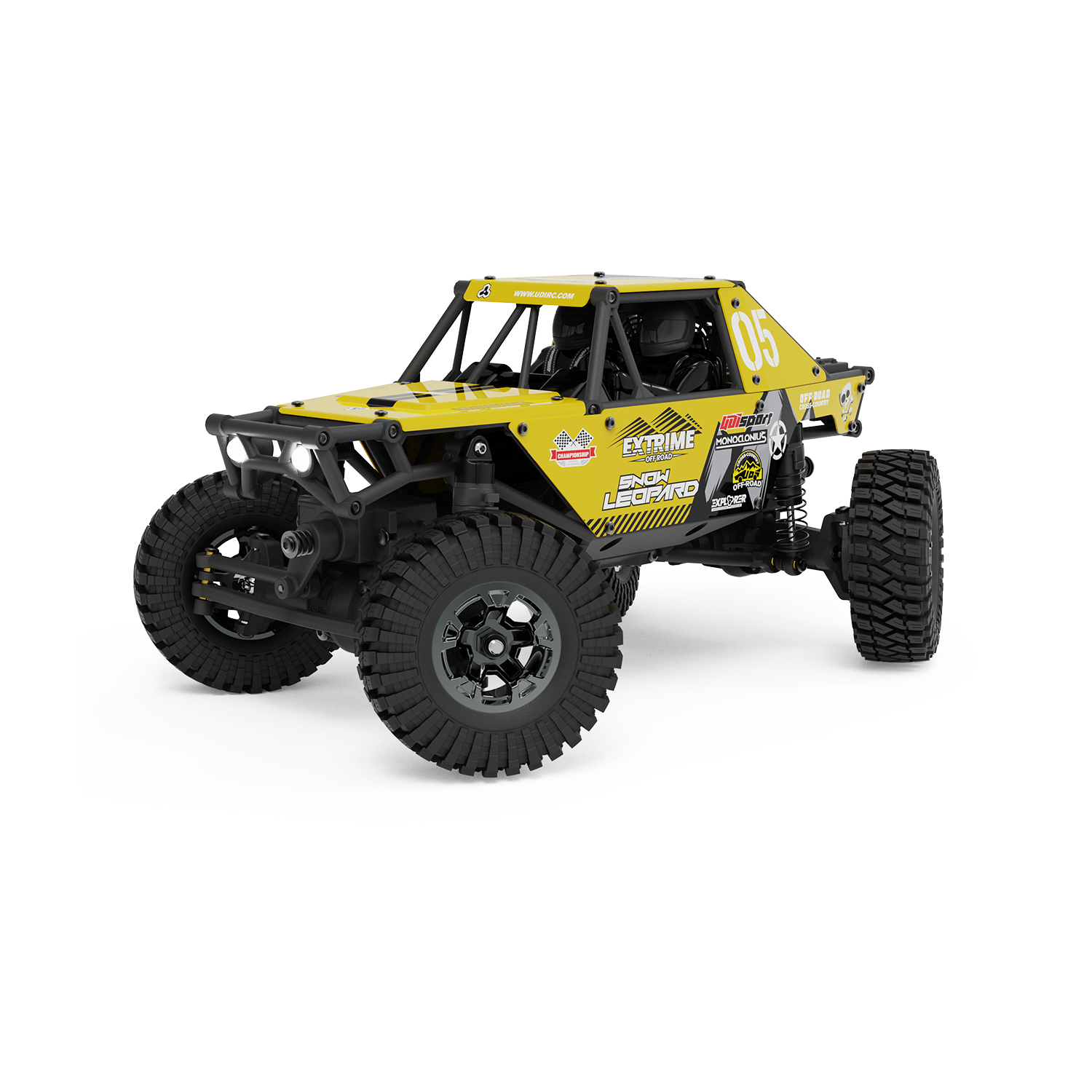 Автомобиль на радиоуправлении UCX2405PRO 1/24 желтый