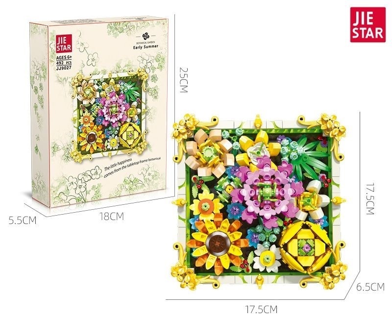 Конструктор Jie Star Цветочная композиция JJ9027