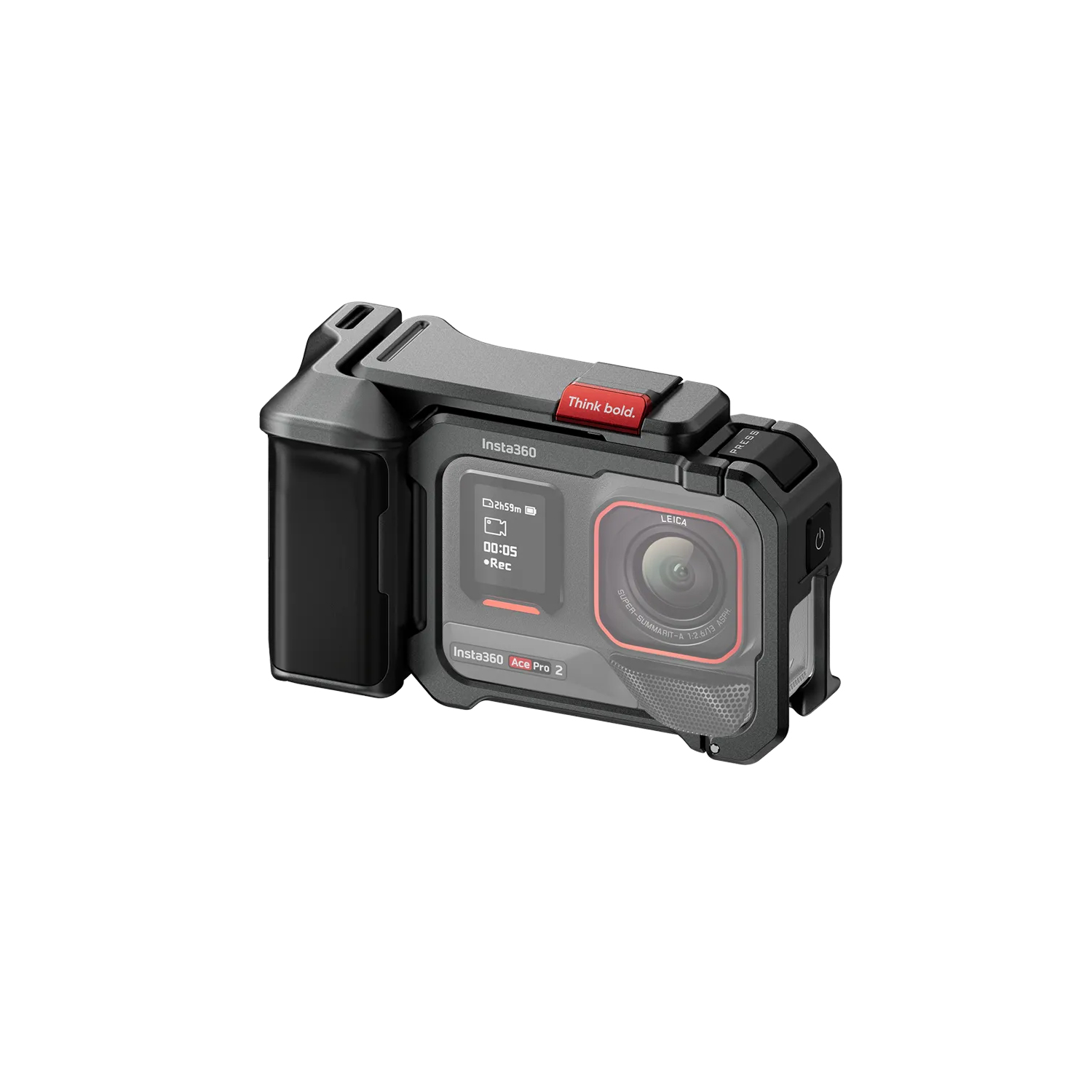 Ручка-держатель Insta360 Ace Pro 2/Ace Pro Xplorer (тёмно-серый)