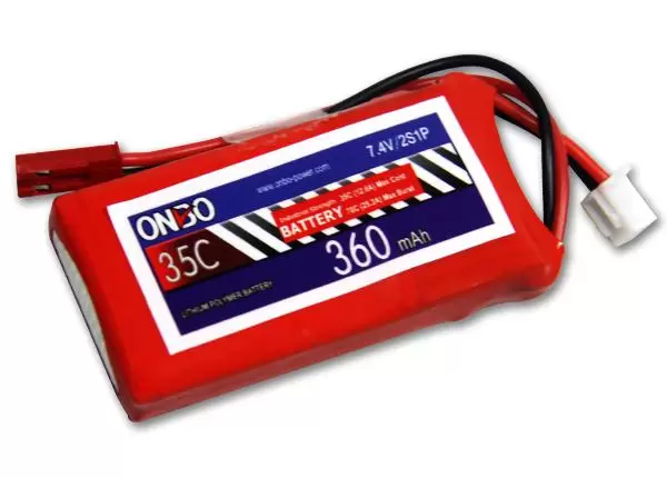 Литиевый аккумулятор Onbo 360mAh 2S (35C)