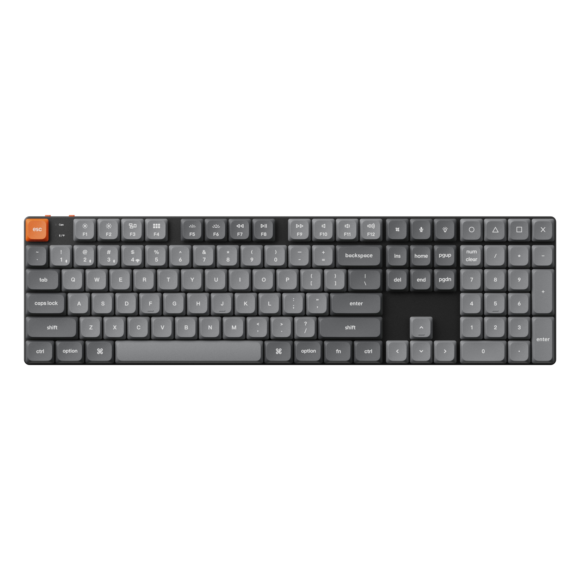 Компьютерная клавиатура Keychron K5 Max RGB Gateron Brown Switch (K5M-B3-RU) черная