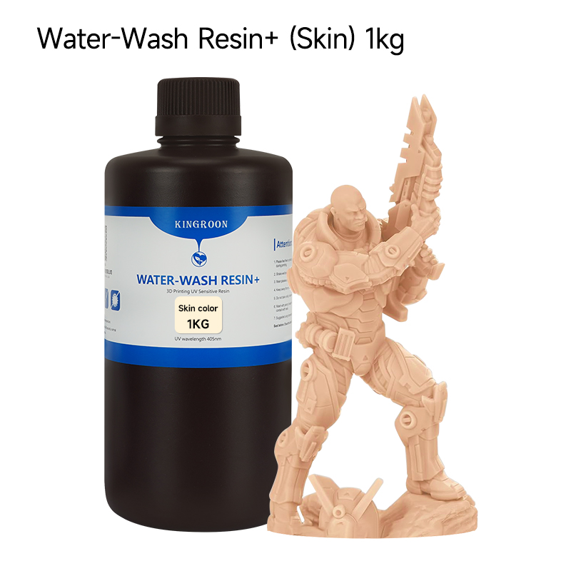 Фотополимерная смола Kingroon Water Wash Resin+ Skin 1000ml