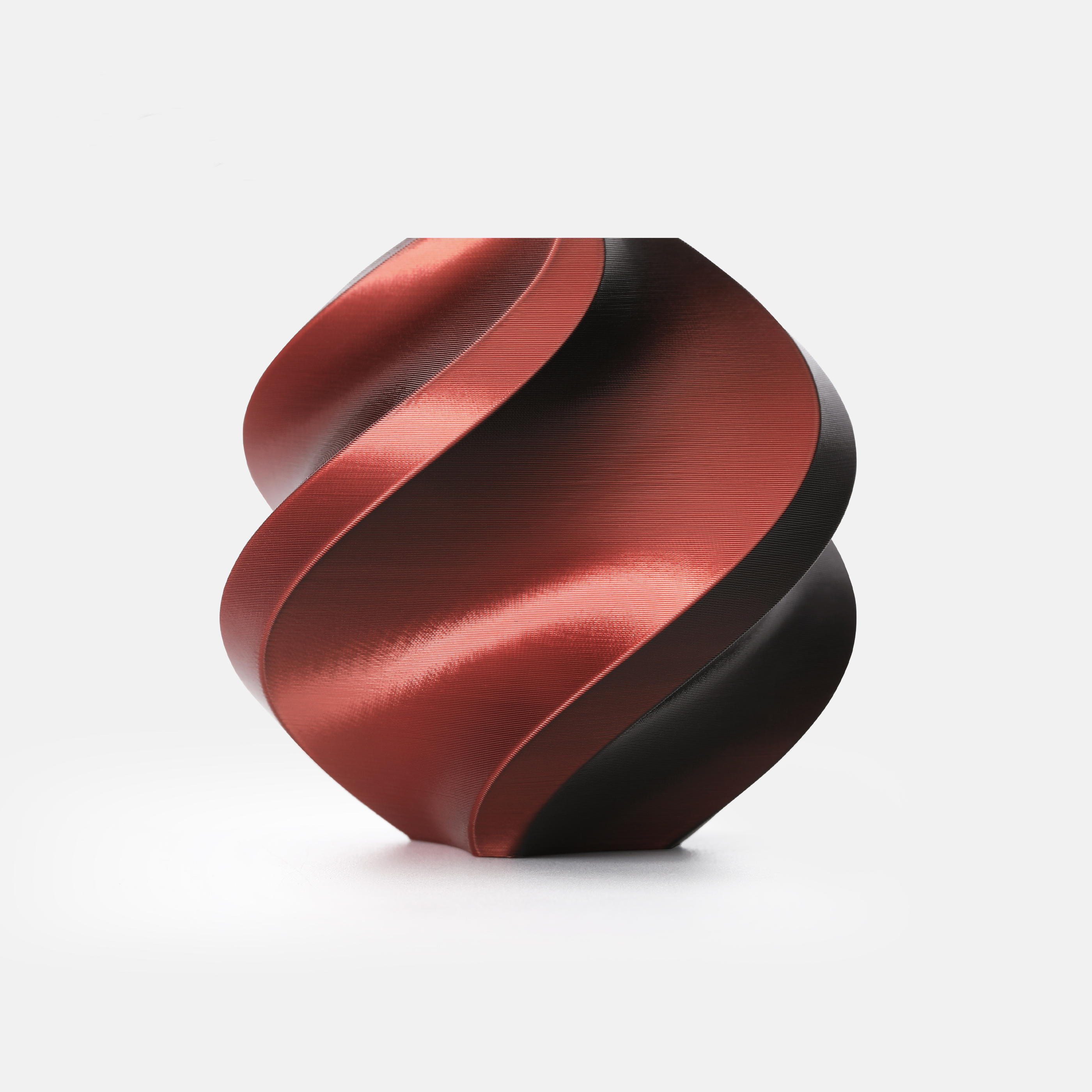 Филамент Bambu Lab PLA Silk-Velvet Eclipse, 1.75 мм, 1 кг, черно-красный