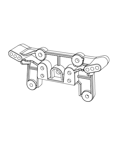 Передняя бабочка для MJX 1/12 (P12170)