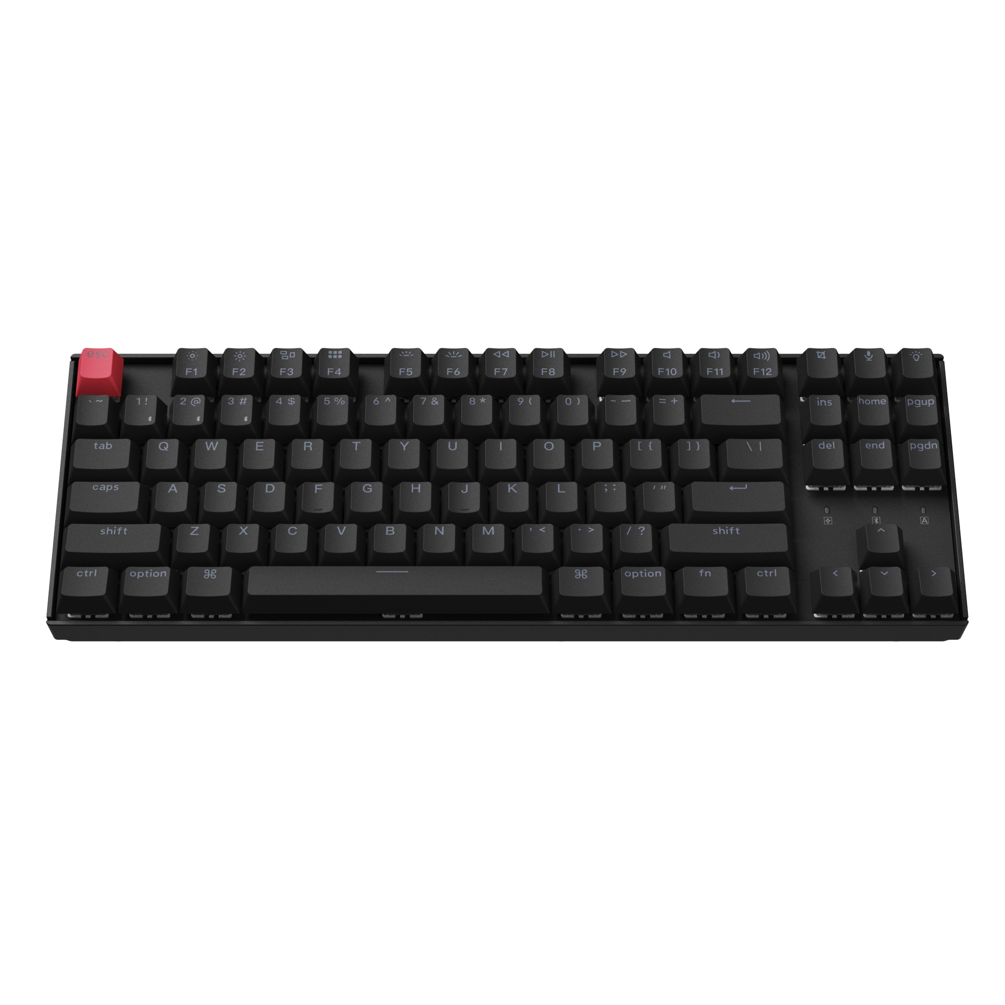 Беспроводная игровая клавиатура Keychron K8 Brown Switch (черный)