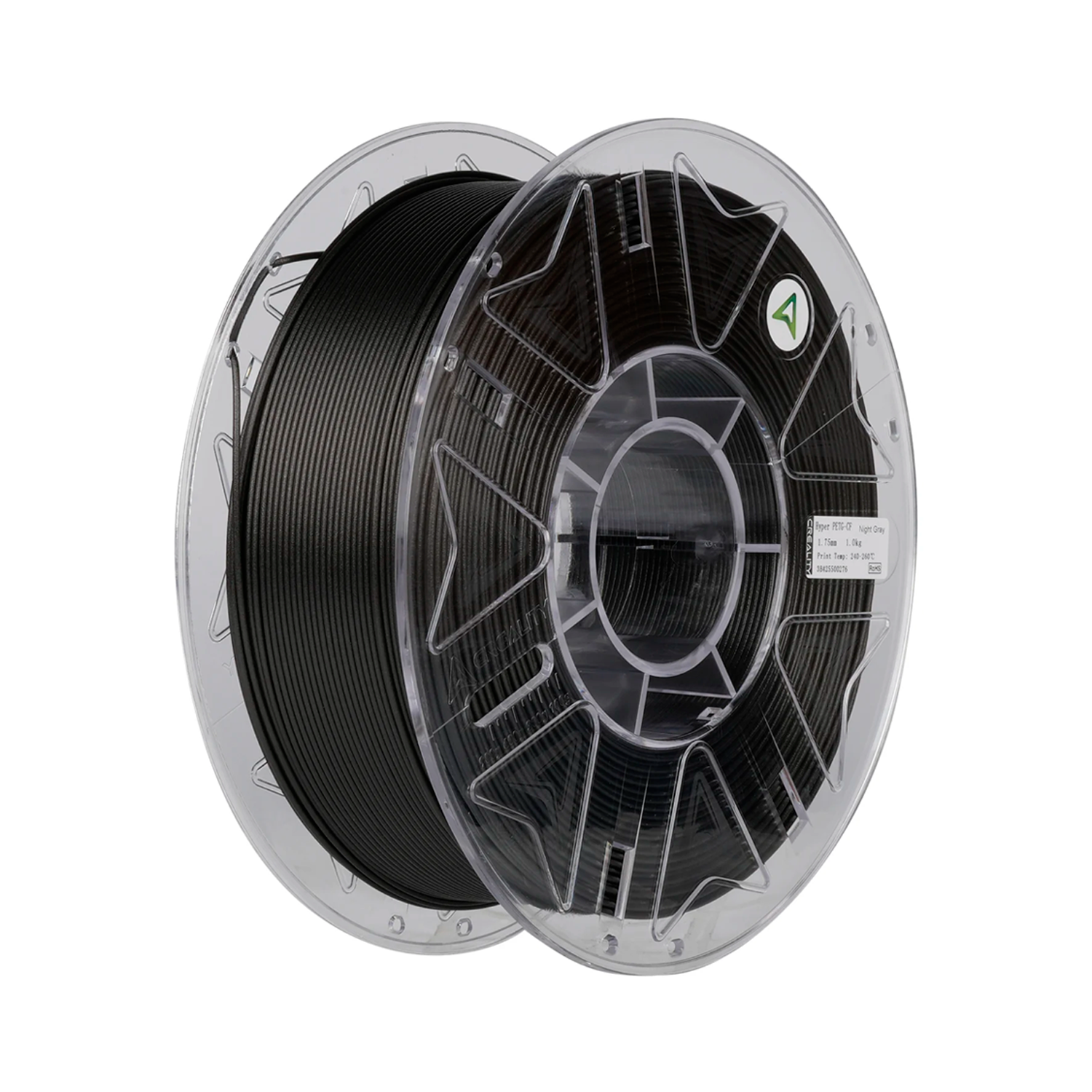Филамент Creality PETG‑CF Hyper, 1.75 мм, 1 кг, черный