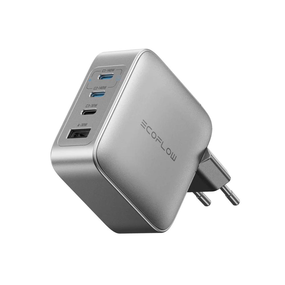 Зарядное устройство ECOFLOW RAPID Pro (140 Вт, 4 порта, GaN)