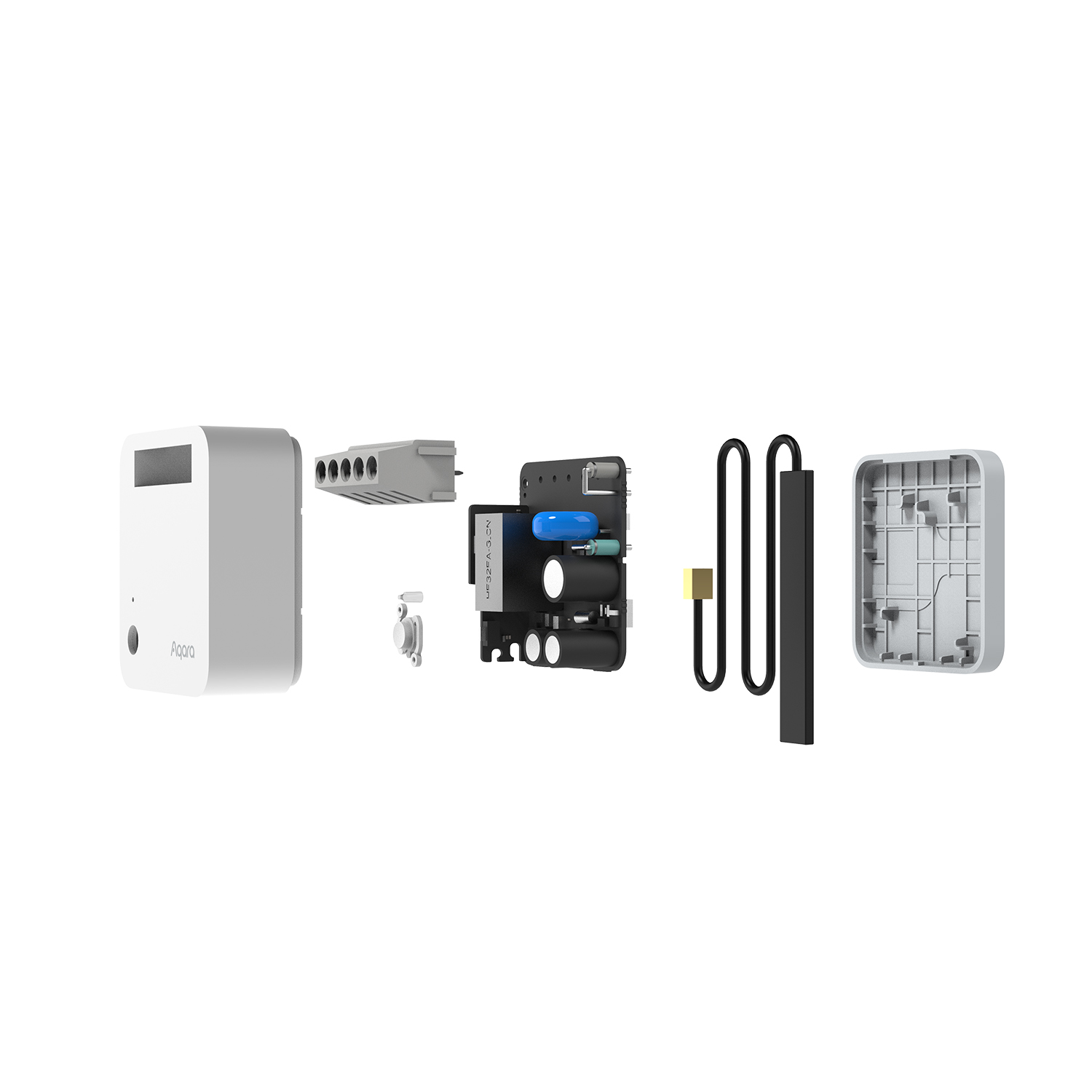 Модуль реле одноканальный (с нейтралью) Aqara T1 (белый)