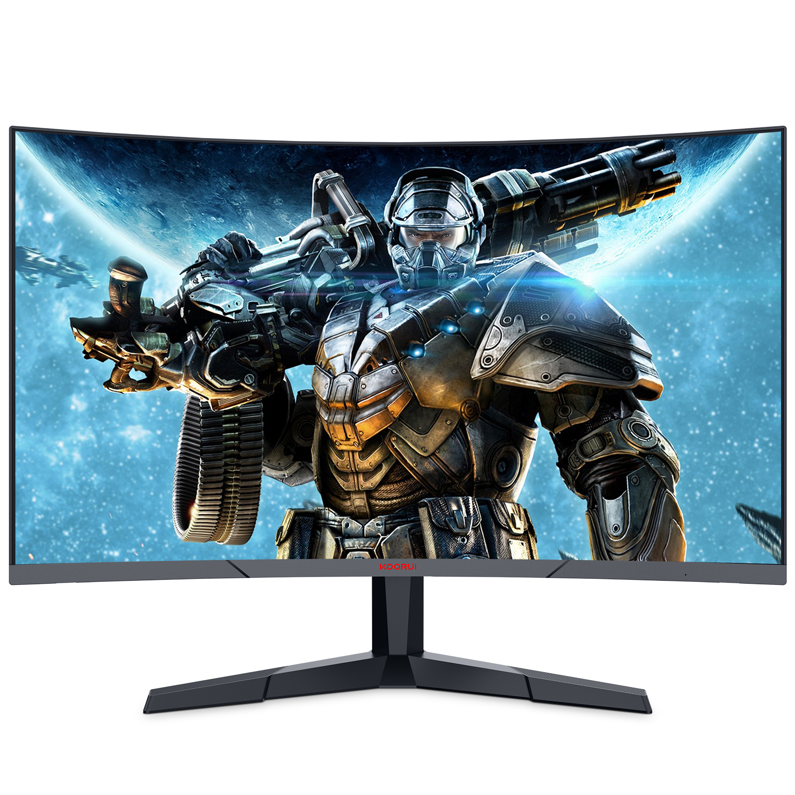 Игровой монитор Koorui 24E6C 23.8" FHD VA 165Hz (черный)