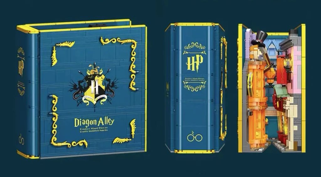 Конструктор Jie Star Книга "Аллея Диагонов часть 1" JJ9057