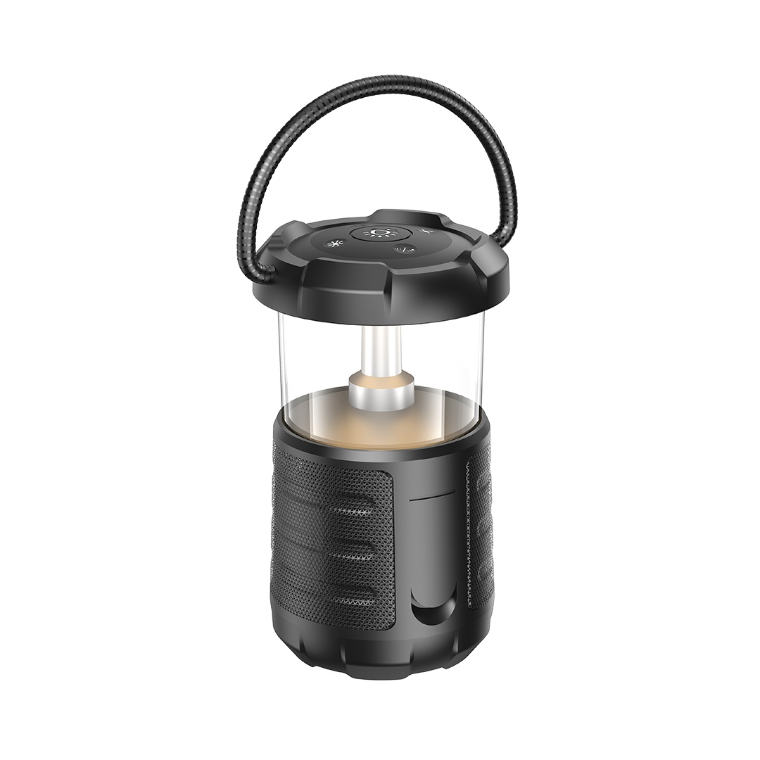 Уличный фонарь для кемпинга с двумя динамиками (15 Вт, 3600 mAh) F49