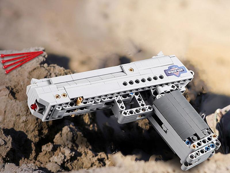 Конструктор CADA пистолет Desert Falcon C81007W