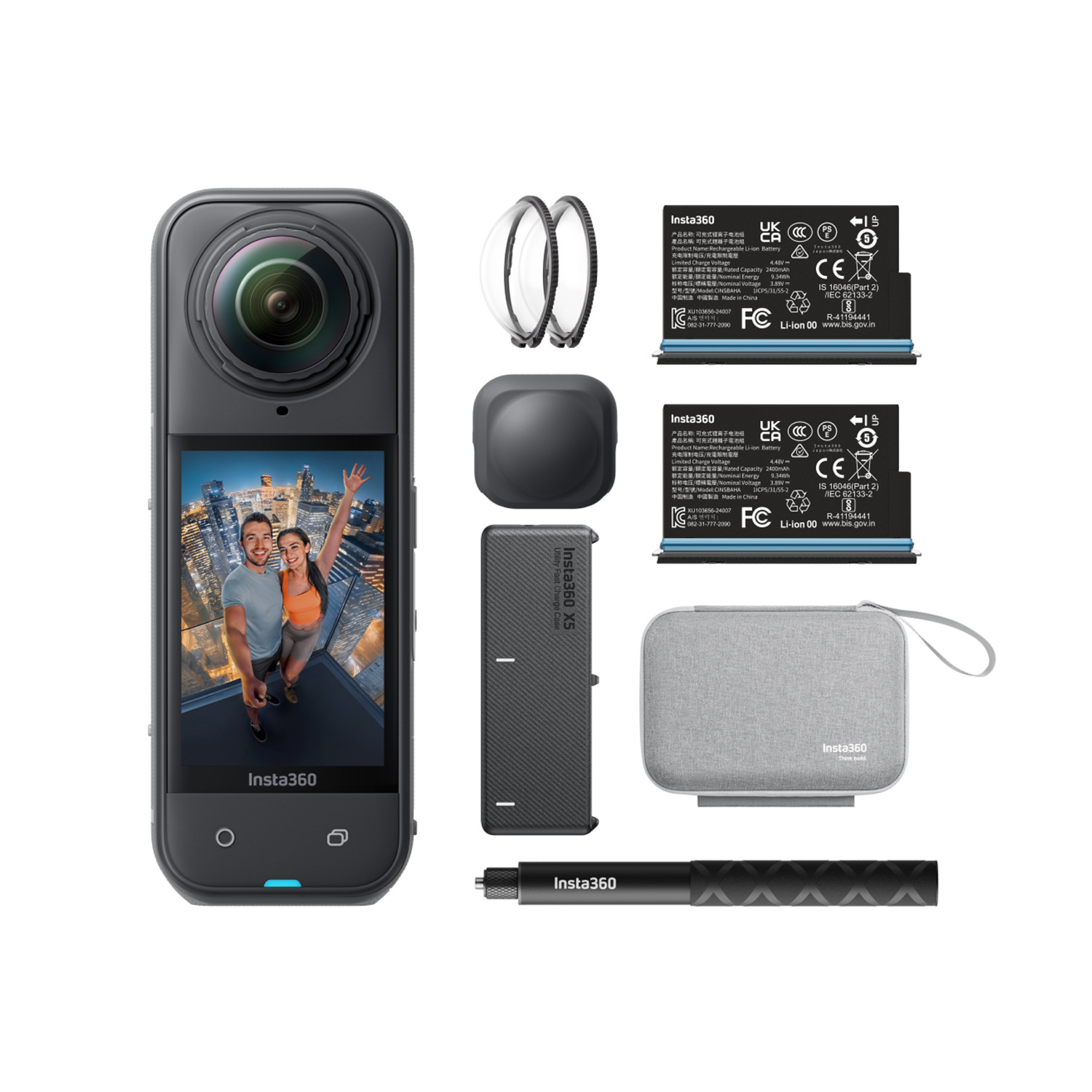 Панорамная экшн-камера Insta360 X5 Essentials Bundle