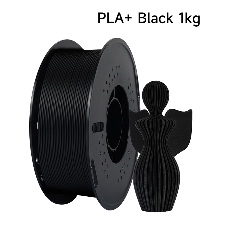 Филамент Kingroon PLA+ Black 1.75mm 1KG