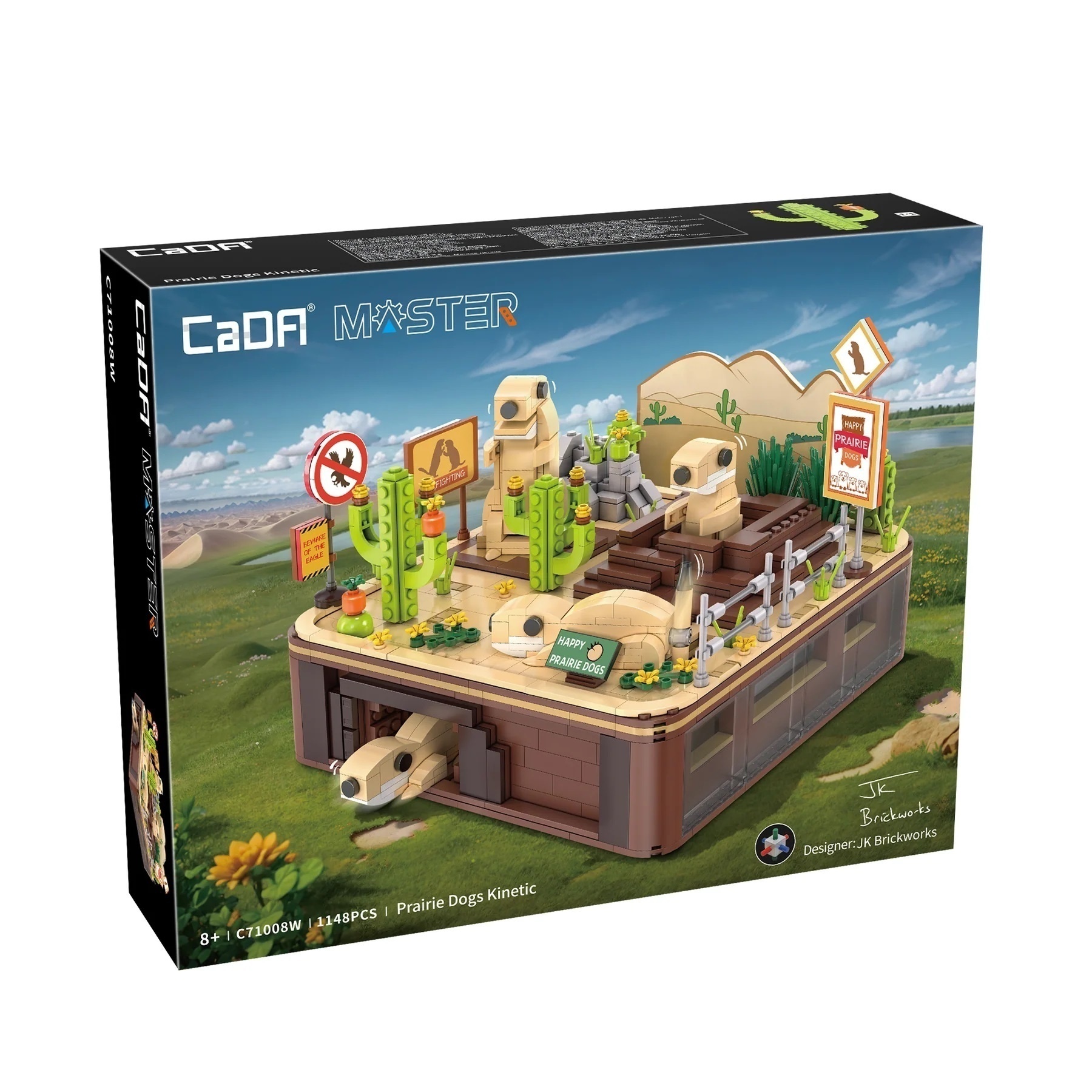 Конструктор CaDA Парк Сурков Groundhog life-world C71008W