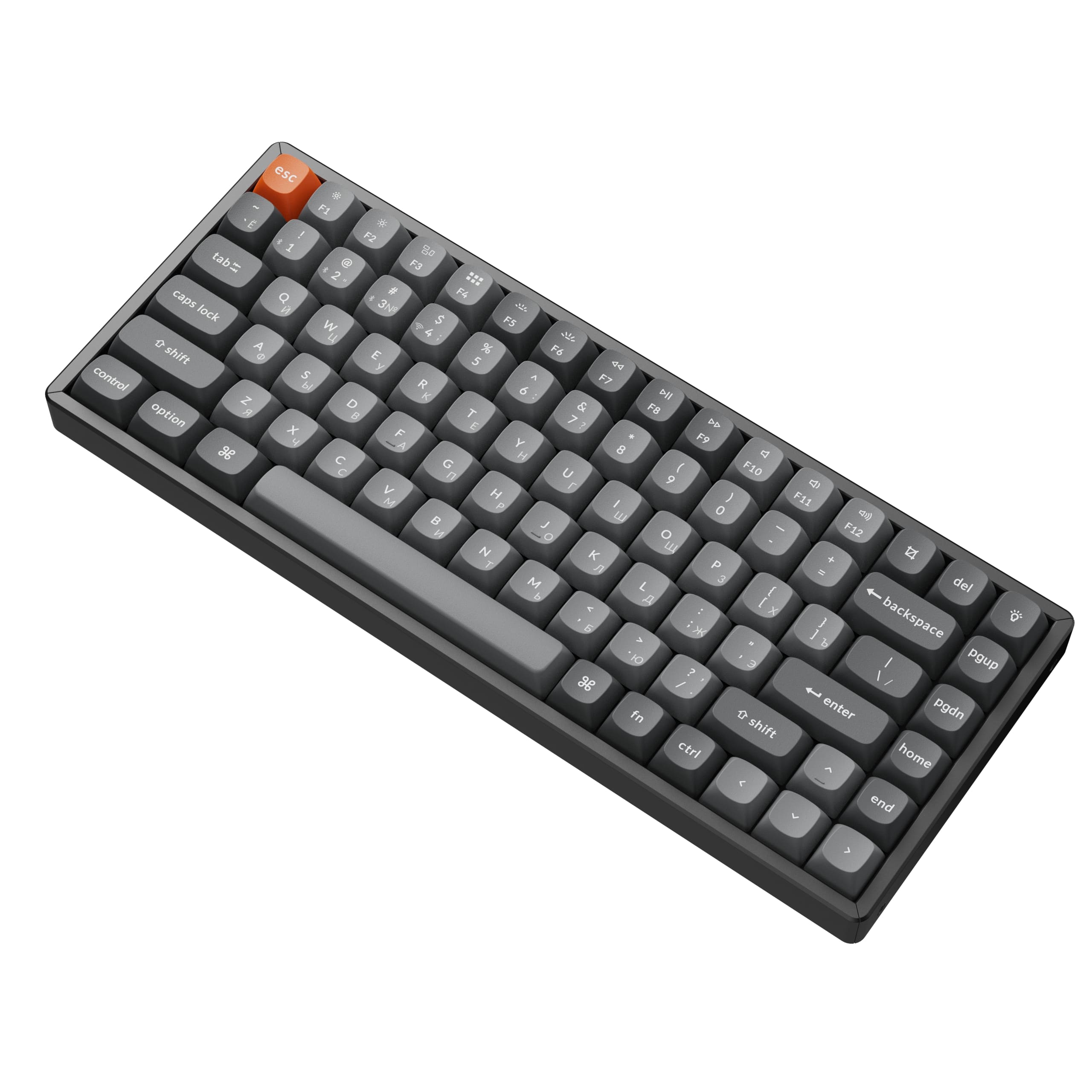 Беспроводная игровая клавиатура Keychron K2 Max Banana Switch (черный)
