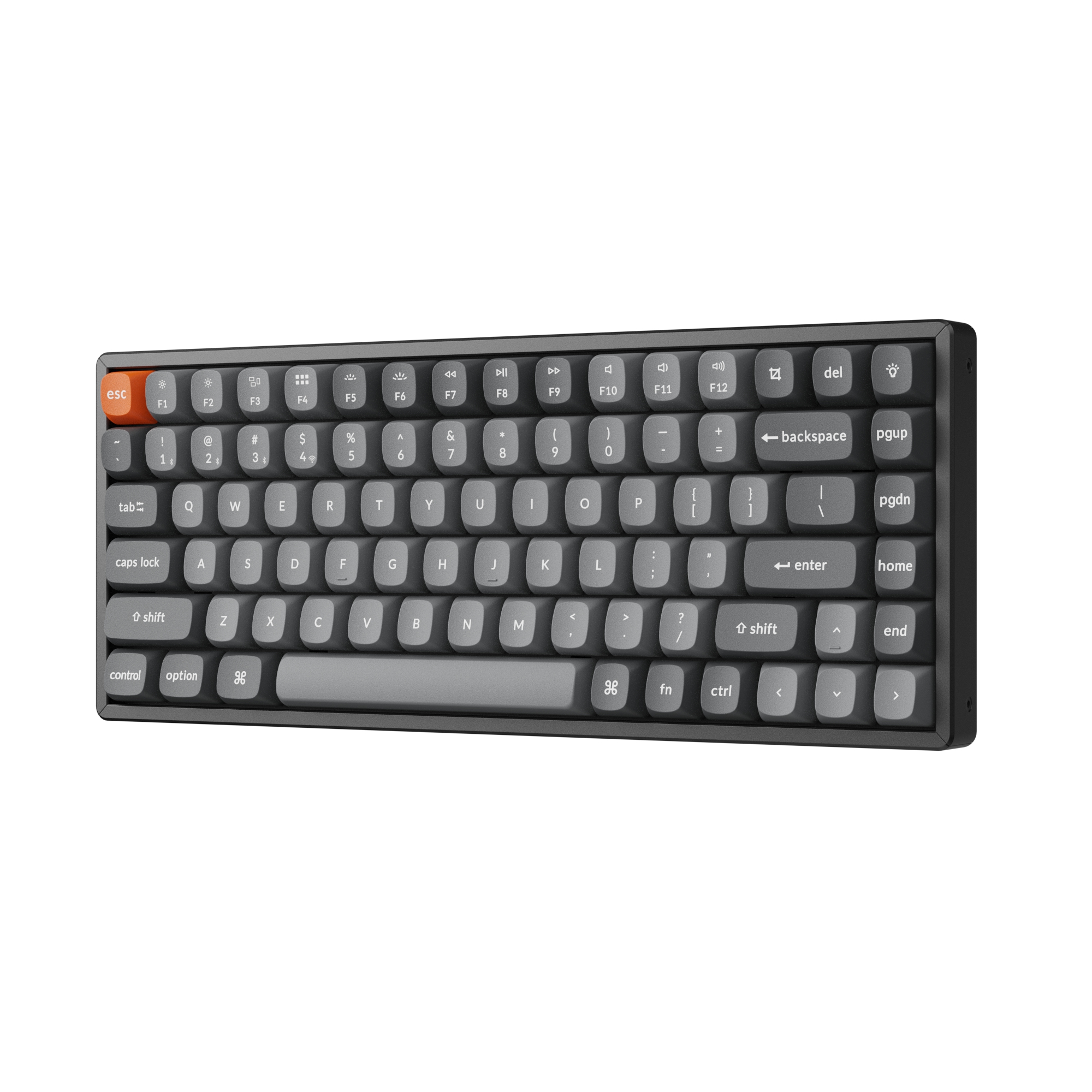 Компьютерная клавиатура Keychron K2 Max RGB Backlight Aluminum Red Switch черная