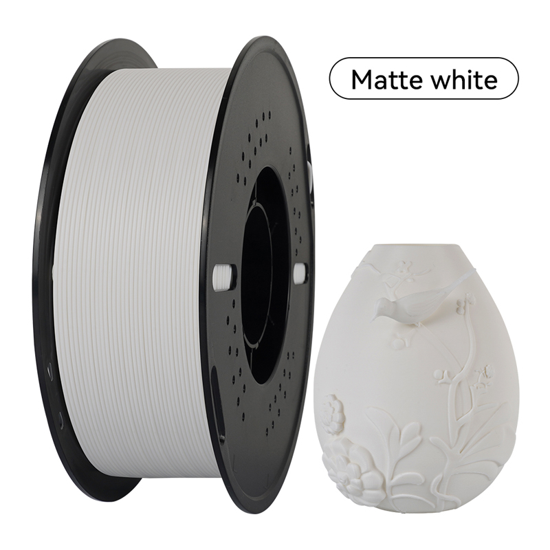 Филамент Kingroon PLA Matte White 1.75mm 1KG