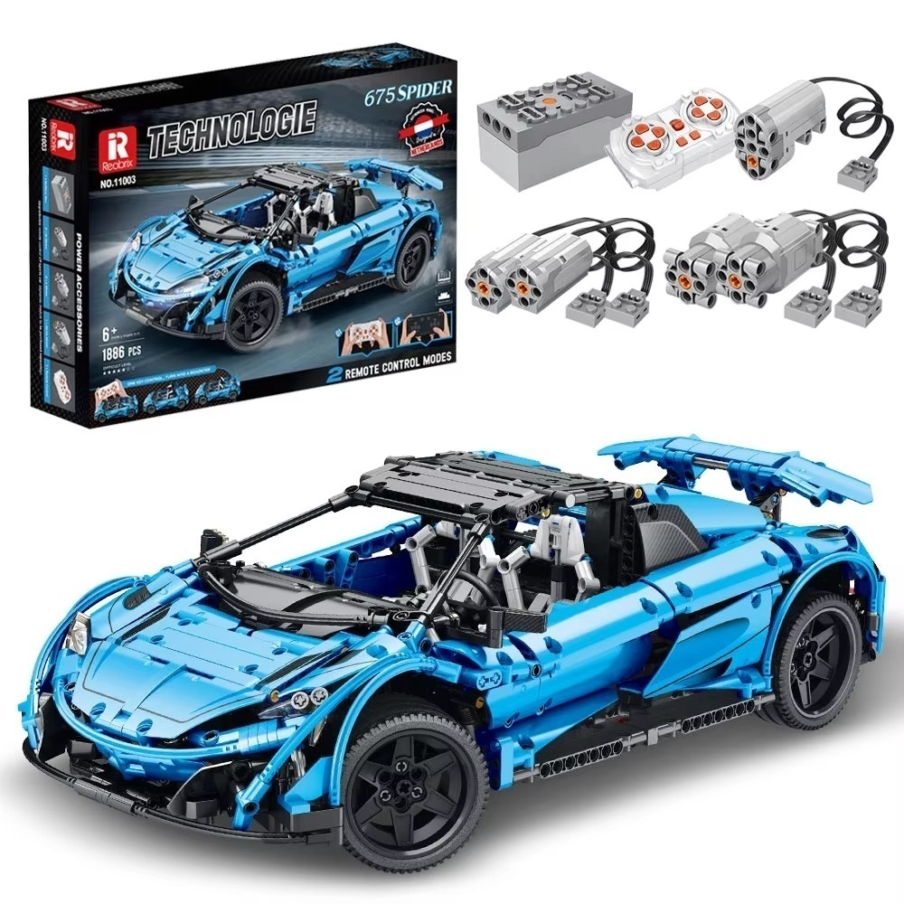 Конструктор Суперкар Reobrix 11003-D Spider 675Lt