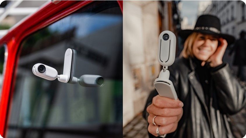 Поворотная подставка для Insta360 GO2