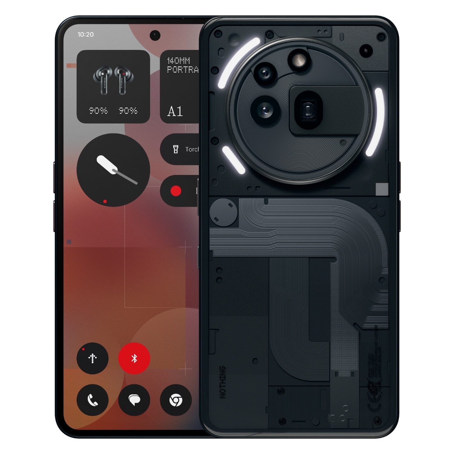Телефон Nothing Phone (3a) Pro 12GB/256GB (черный)
