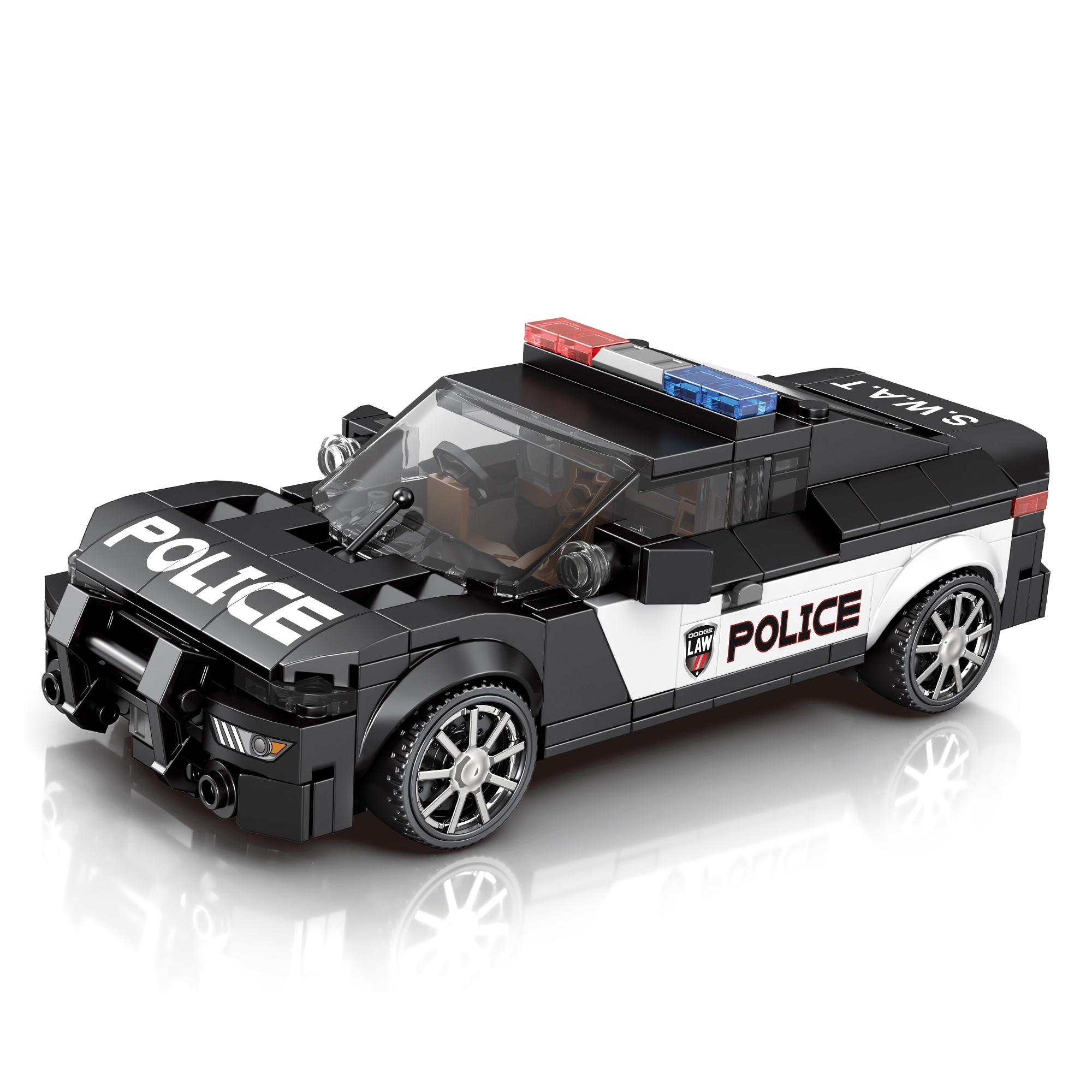 Конструктор Полицейский автомобиль Reobrix 662