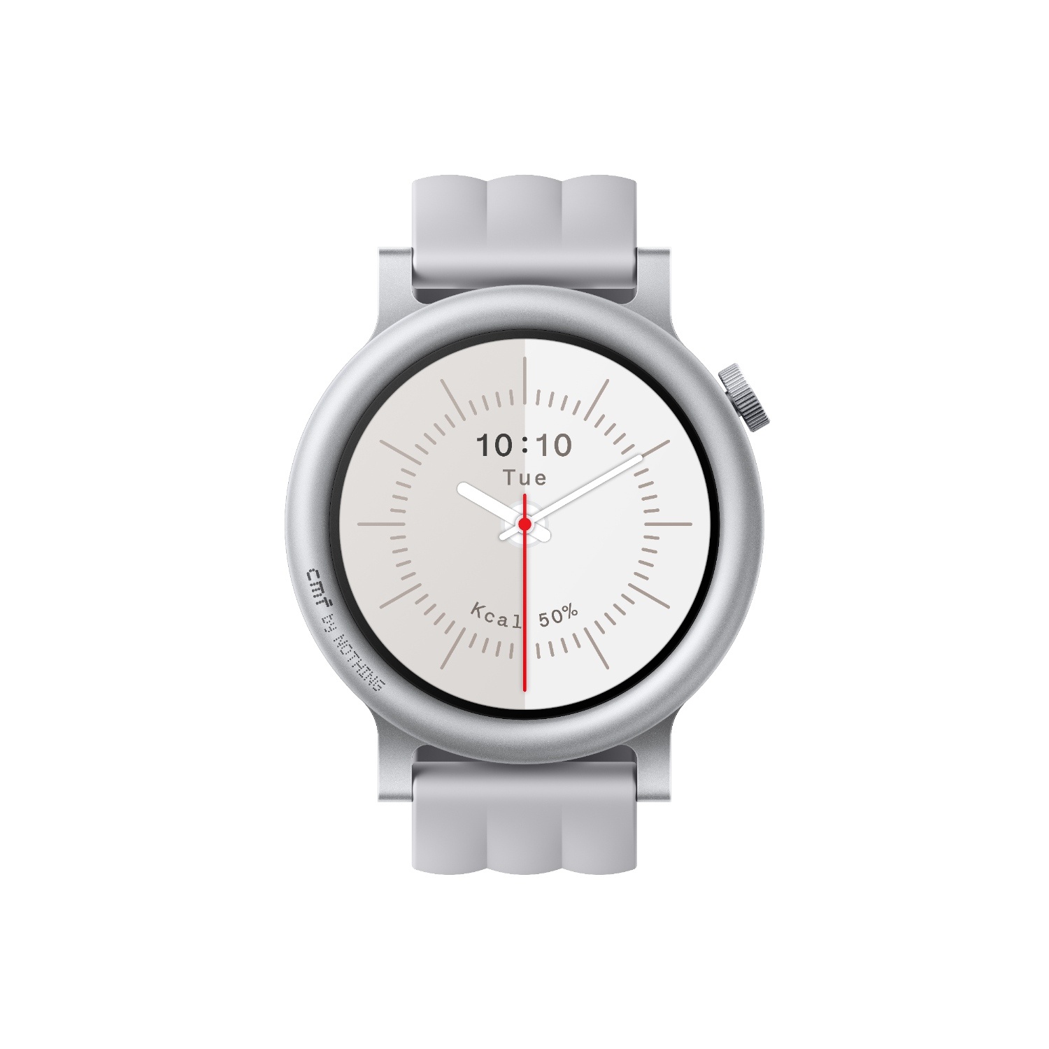 Умные часы CMF Watch 3 Pro (серый силиконовый ремешок)