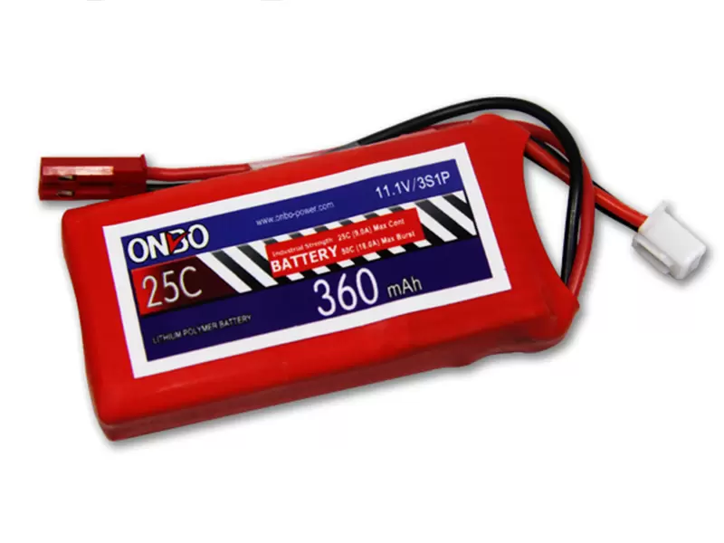 Литиевый аккумулятор Onbo 360mAh 3S (25C)