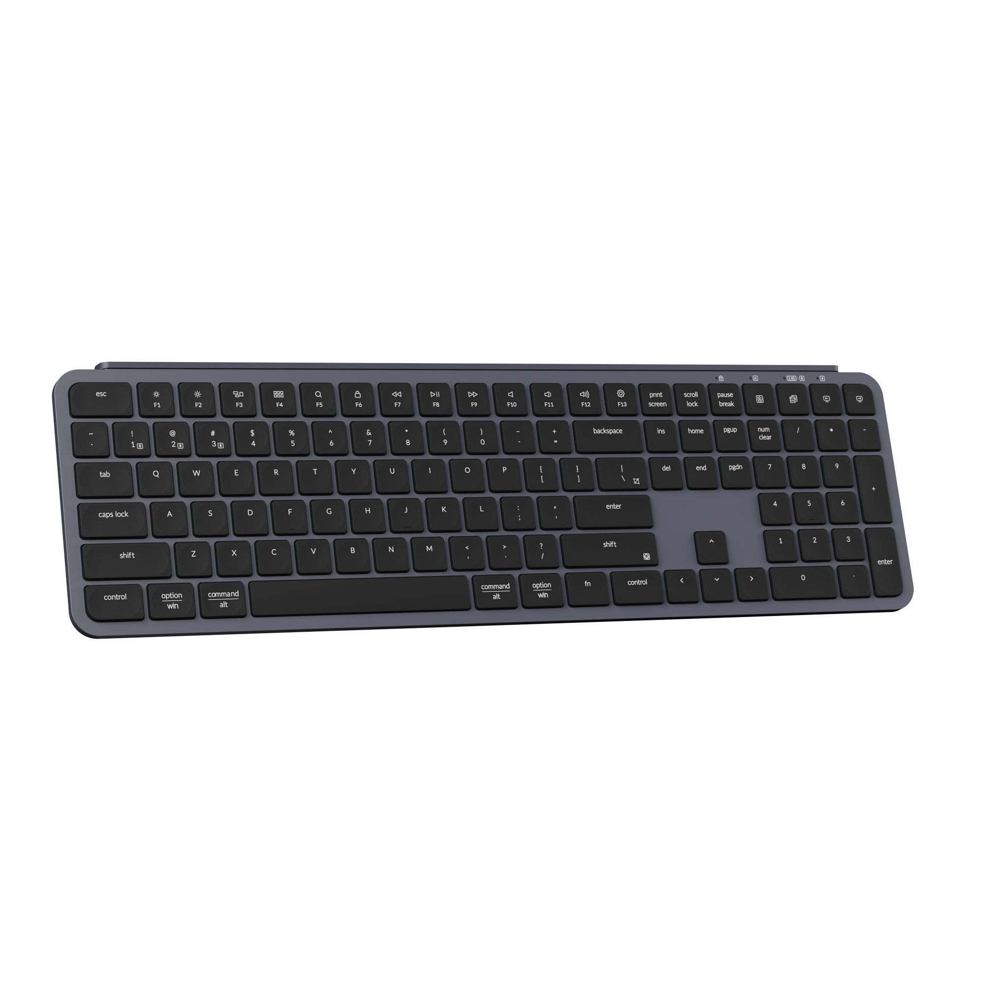 Беспроводная клавиатура Keychron B6 Pro (серый)