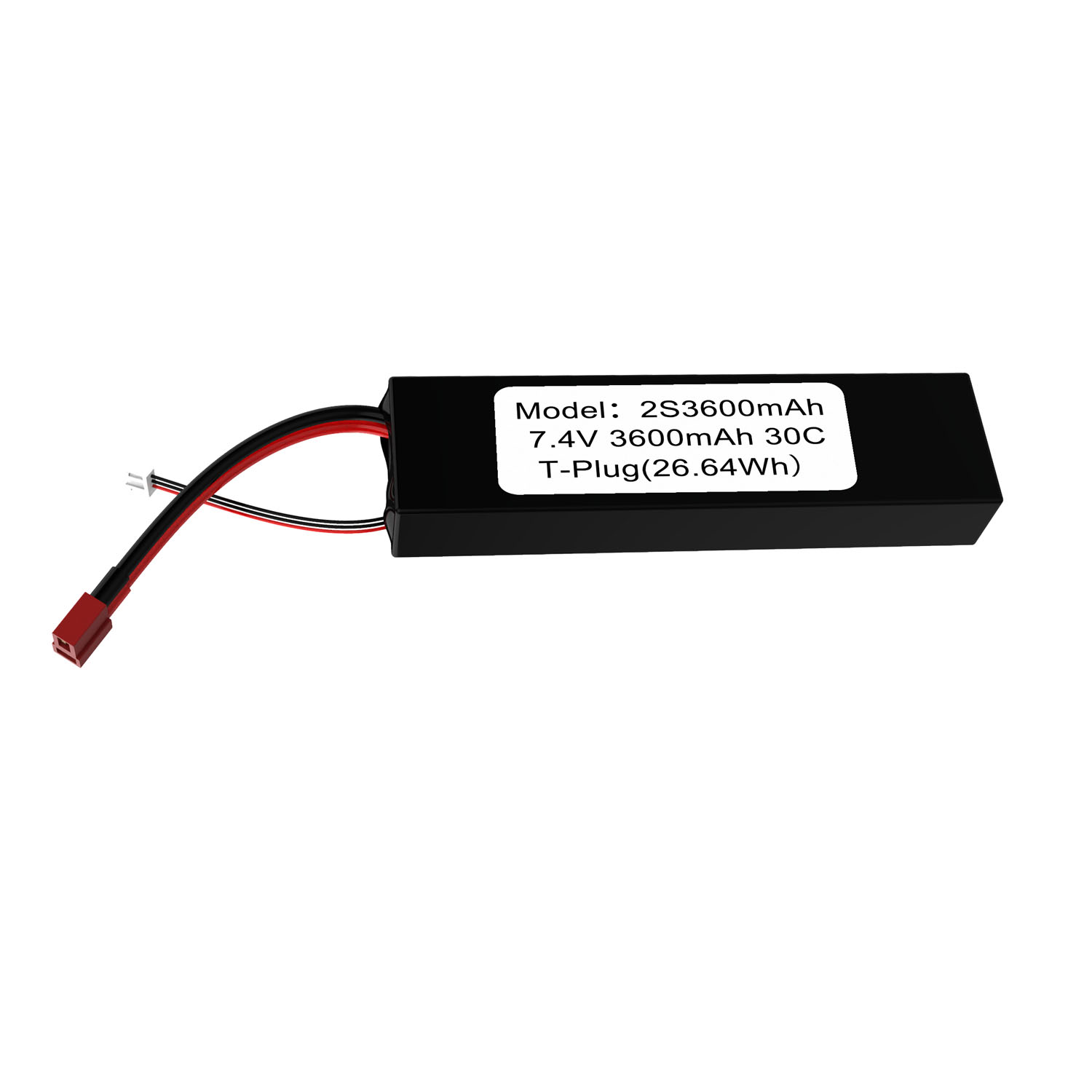 Литиевый аккумулятор Mason 3600mAh 2S (30C) 7.4V Т