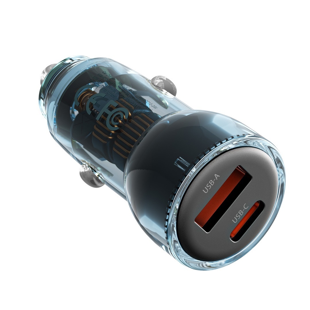 Автомобильное зарядное A30W+C30W CC60W