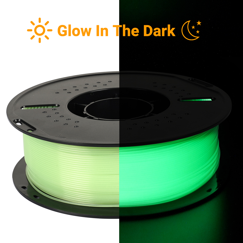 Филамент Kingroon PLA Luminous Green 1.75mm 1KG