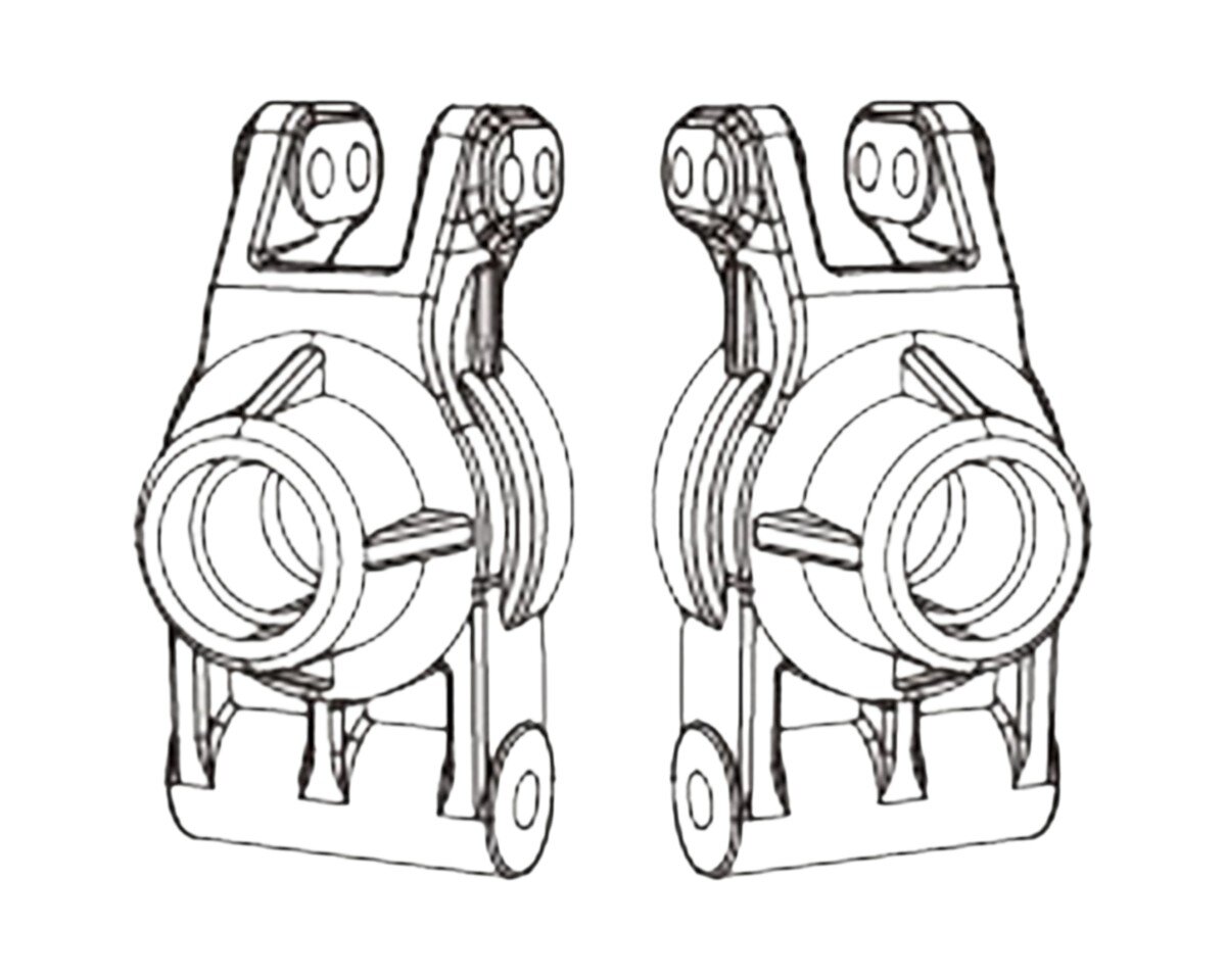 Задняя посадочная база для MJX 1/10 (10260)