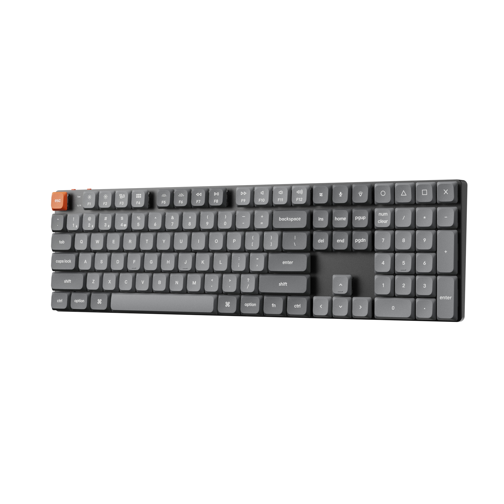 Компьютерная клавиатура Keychron K5 Max RGB Gateron Brown Switch (K5M-B3-RU) черная