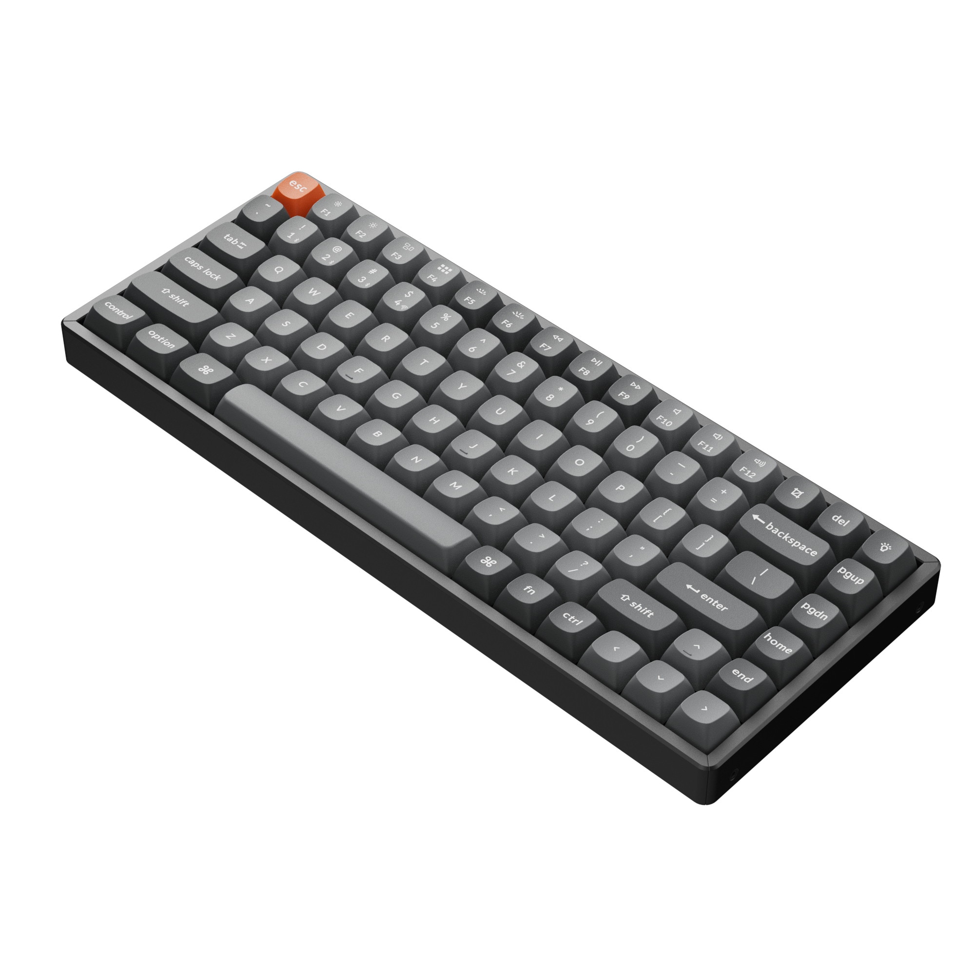 Компьютерная клавиатура Keychron K2 Max RGB Backlight Aluminum Red Switch черная