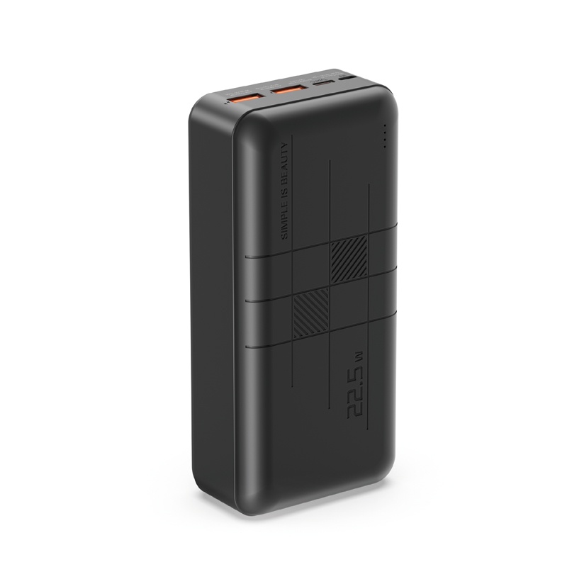 Мобильное устройство для быстрой зарядки PD20W+QC22.5W 30000мАч PR189