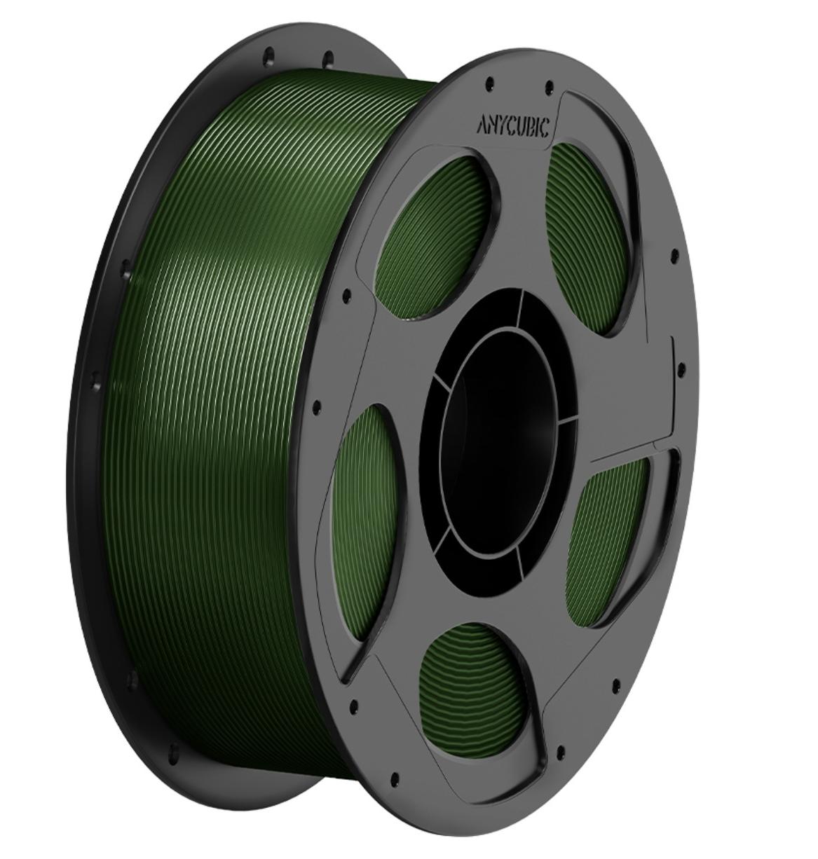 Филамент Anycubic PETG, 1.75 мм, 1 кг, полупрозрачный оливковый