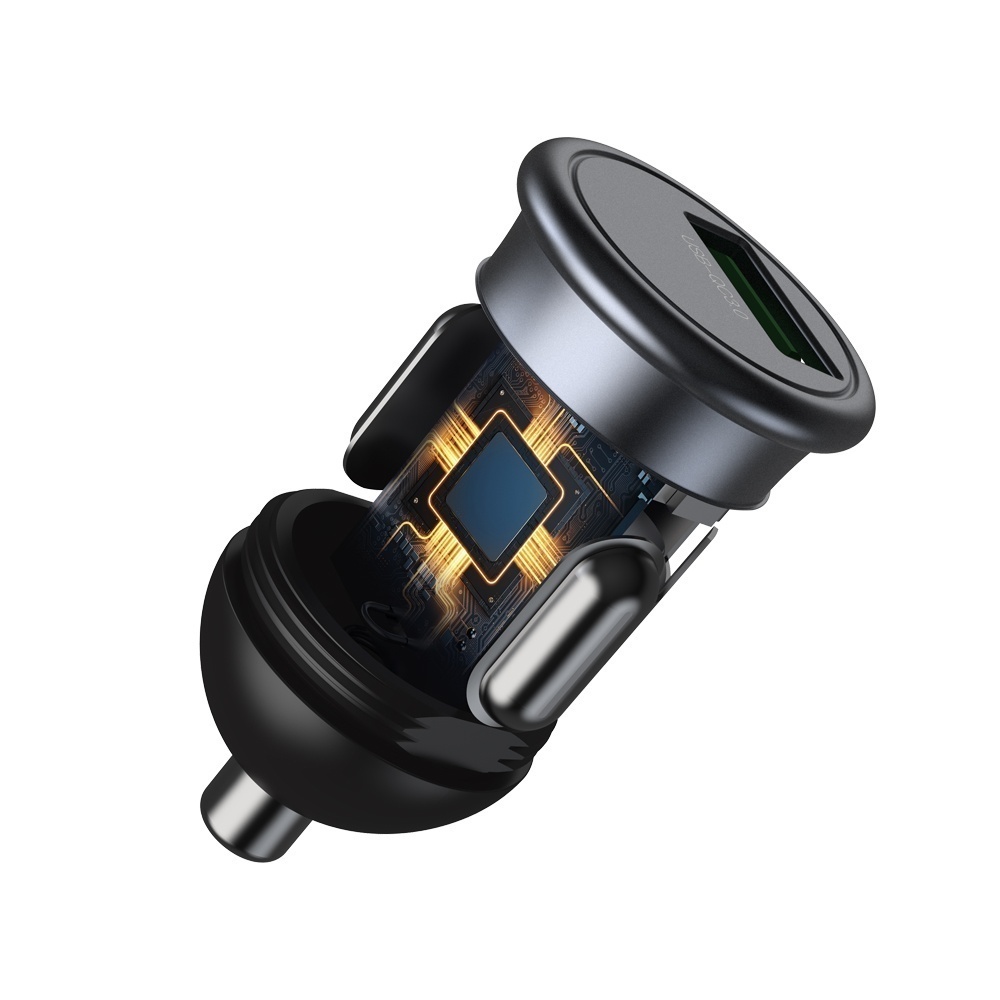 Автомобильное зарядное QC3.0 18W CC46