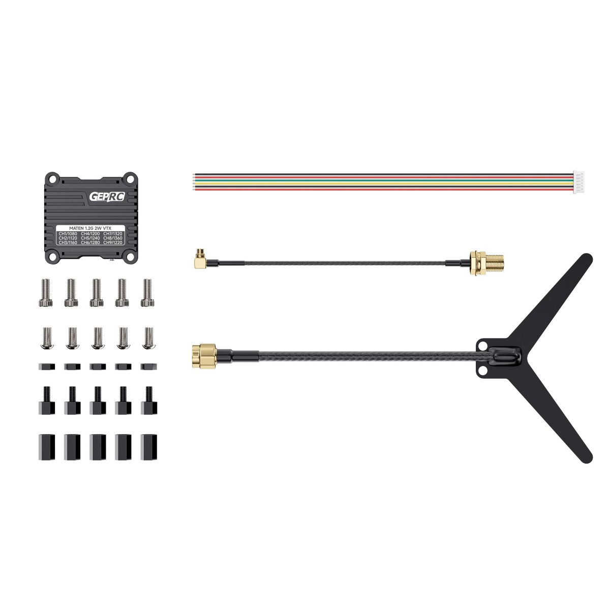 Видеопередатчик MATEN 1.2G 2W VTX