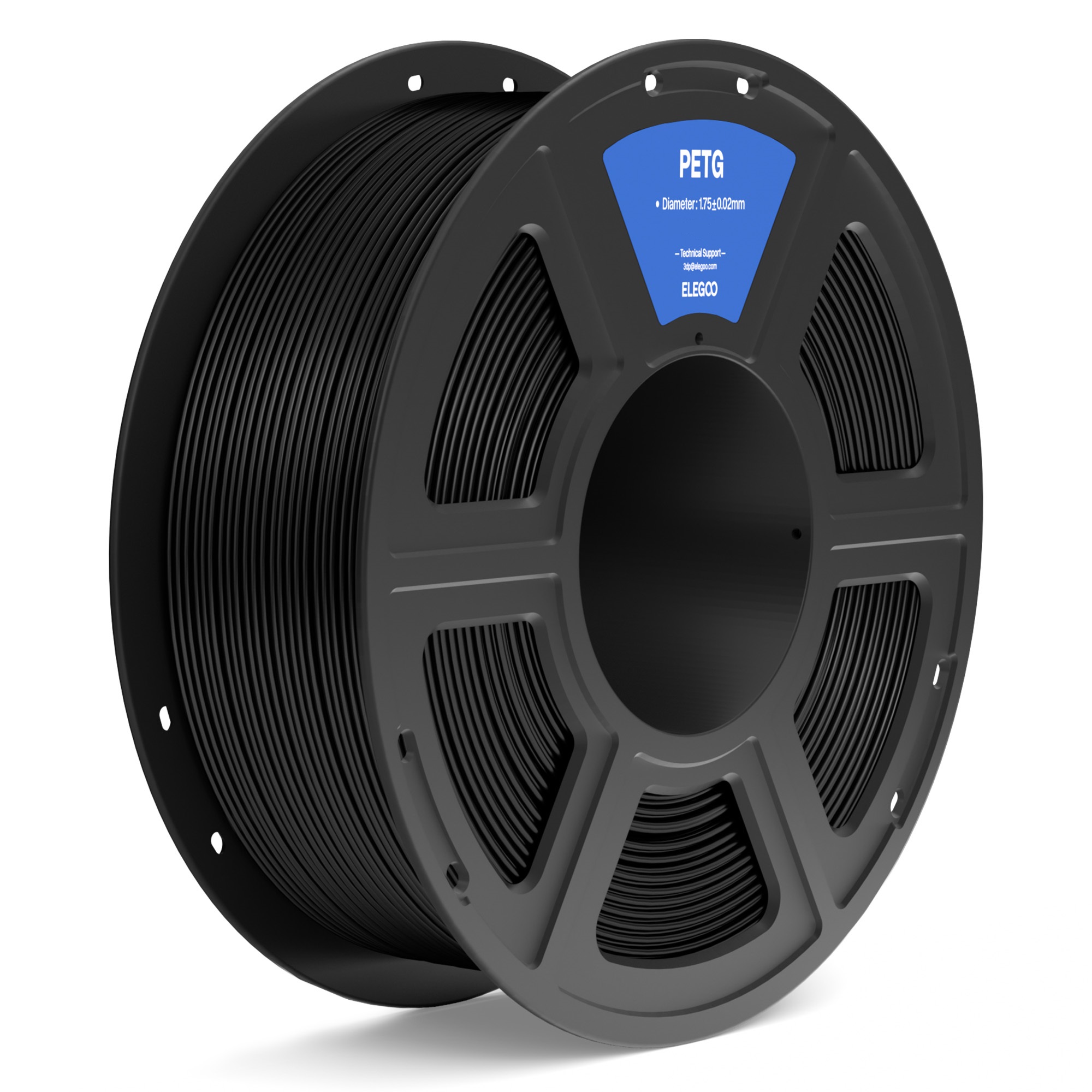 Филамент Elegoo PETG Plastic Spool (черный) 3000g