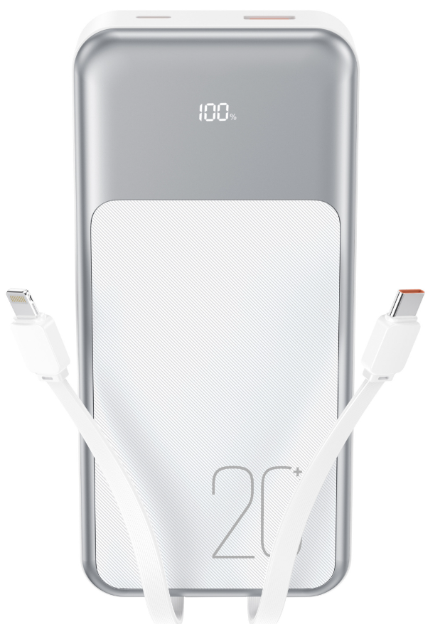 Быстрая зарядка (Lightning, TYPE-C) 20 000 мАч USB-C 20 Вт / USB-A 22,5Вт PR249